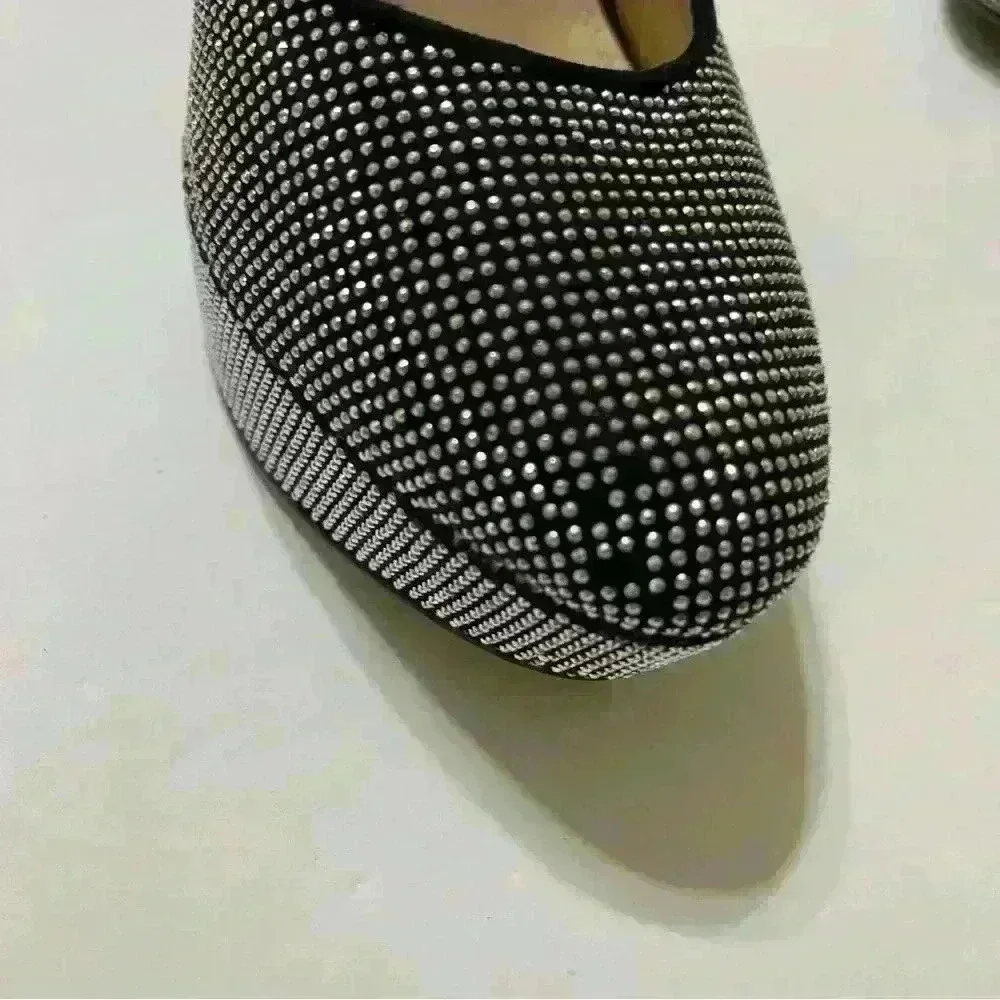 Enzo Angiolini Women Silver Elegant Metallic Platform Pump Heels 10M - Picture 11 of 12